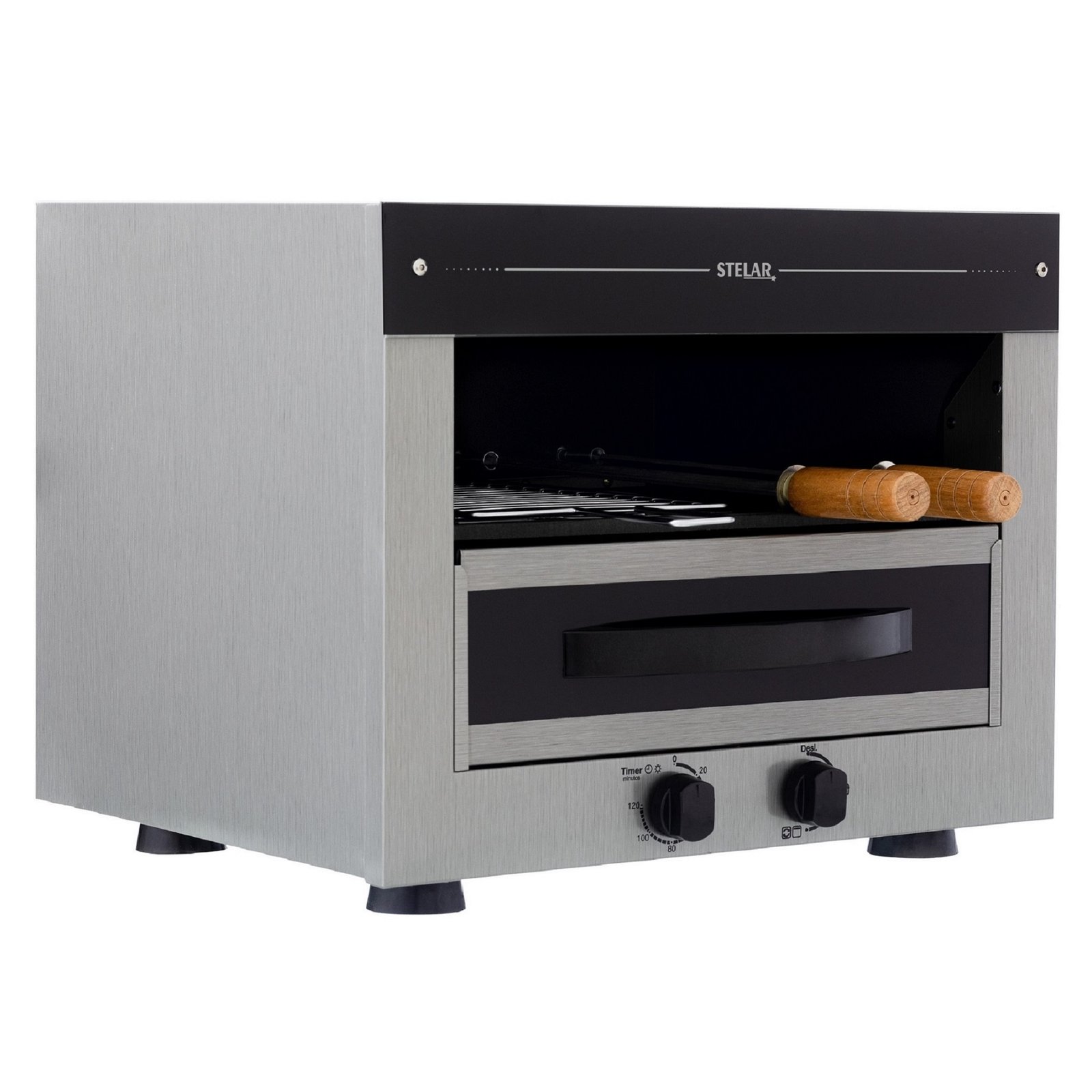 Churrasqueira Elétrica Rotativa Stelar de 5 Espetos Horizontal - Imagem 2