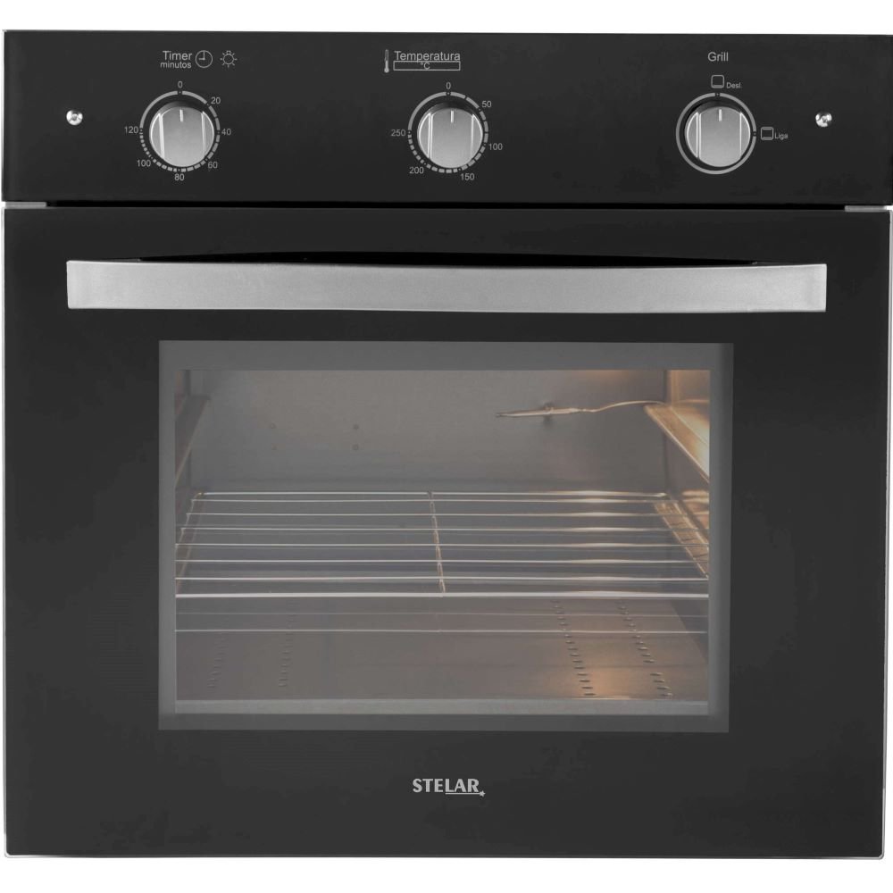 Forno Elétrico de Embutir Stelar 55 Litros Âmbar Preto - Imagem 2