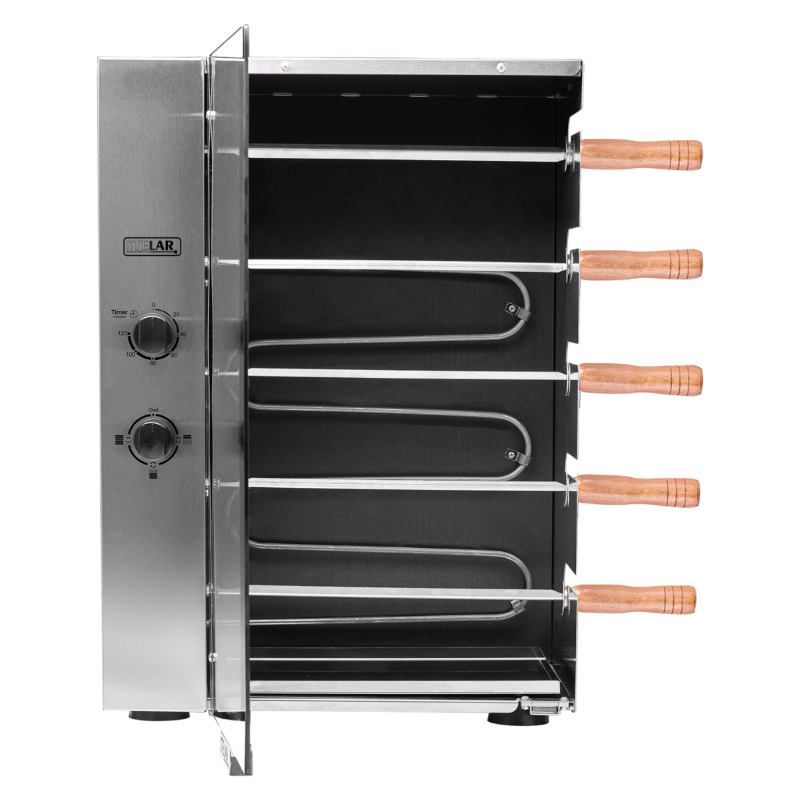 Churrasqueira Elétrica Rotativa Stelar de 5 Espetos - Imagem 4