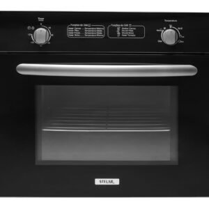 Forno à Gás de Embutir Stelar 46 litros Napoli Preto