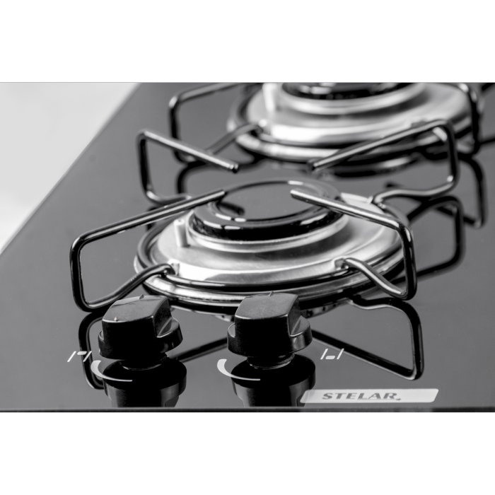 Cooktop a Gás Stelar 2 Bocas Nivus Bivolt - Imagem 3