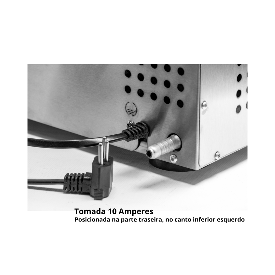 Churrasqueira a Gás Rotativa Stelar de 5 Espetos - Imagem 5