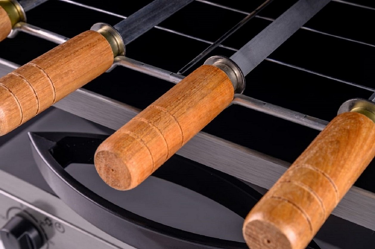 Churrasqueira Elétrica Rotativa Stelar de Embutir 4 Espetos - Imagem 4